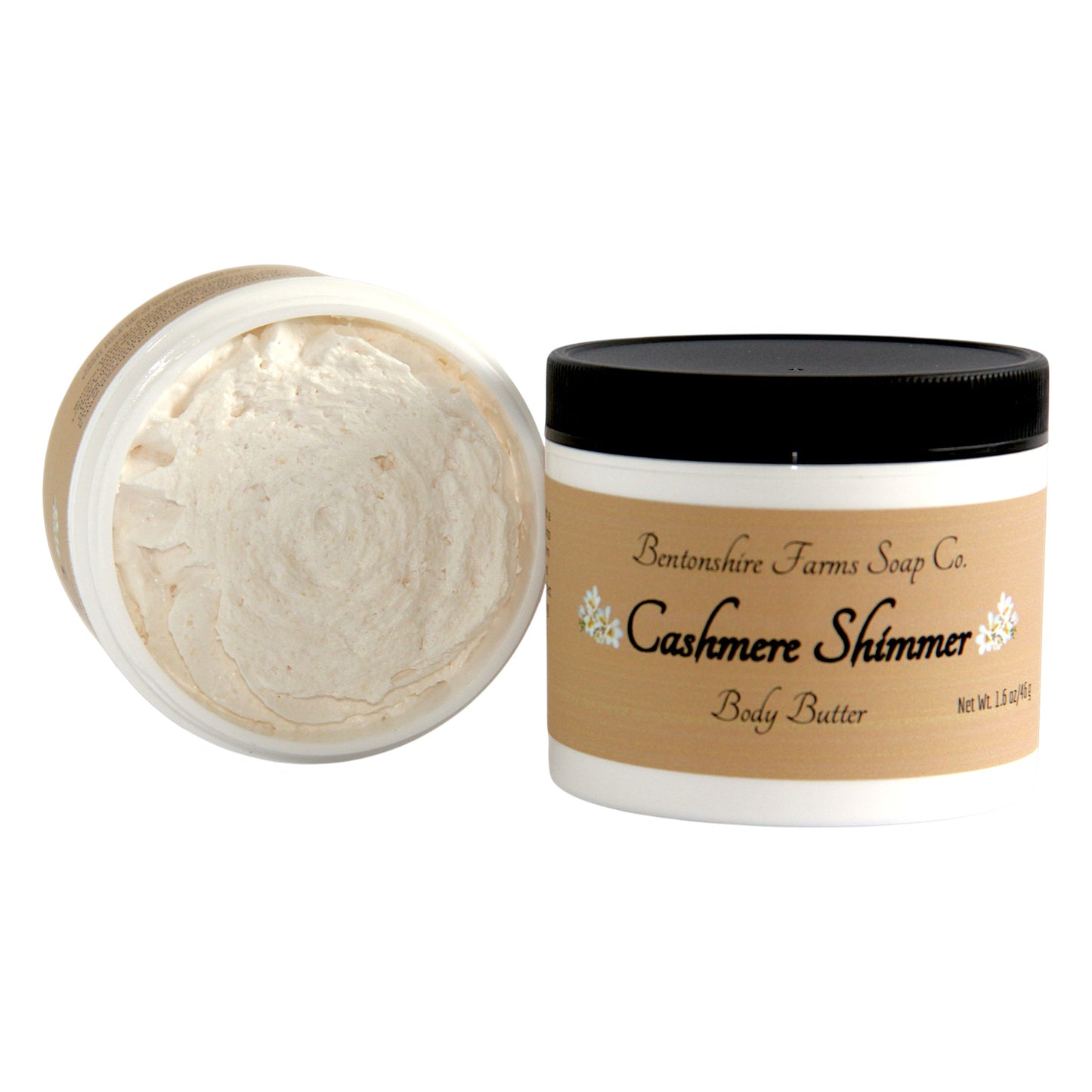 Cashmere Shimmer Body Butter – Soft Floral Moisturizer with a Radiant Glow
