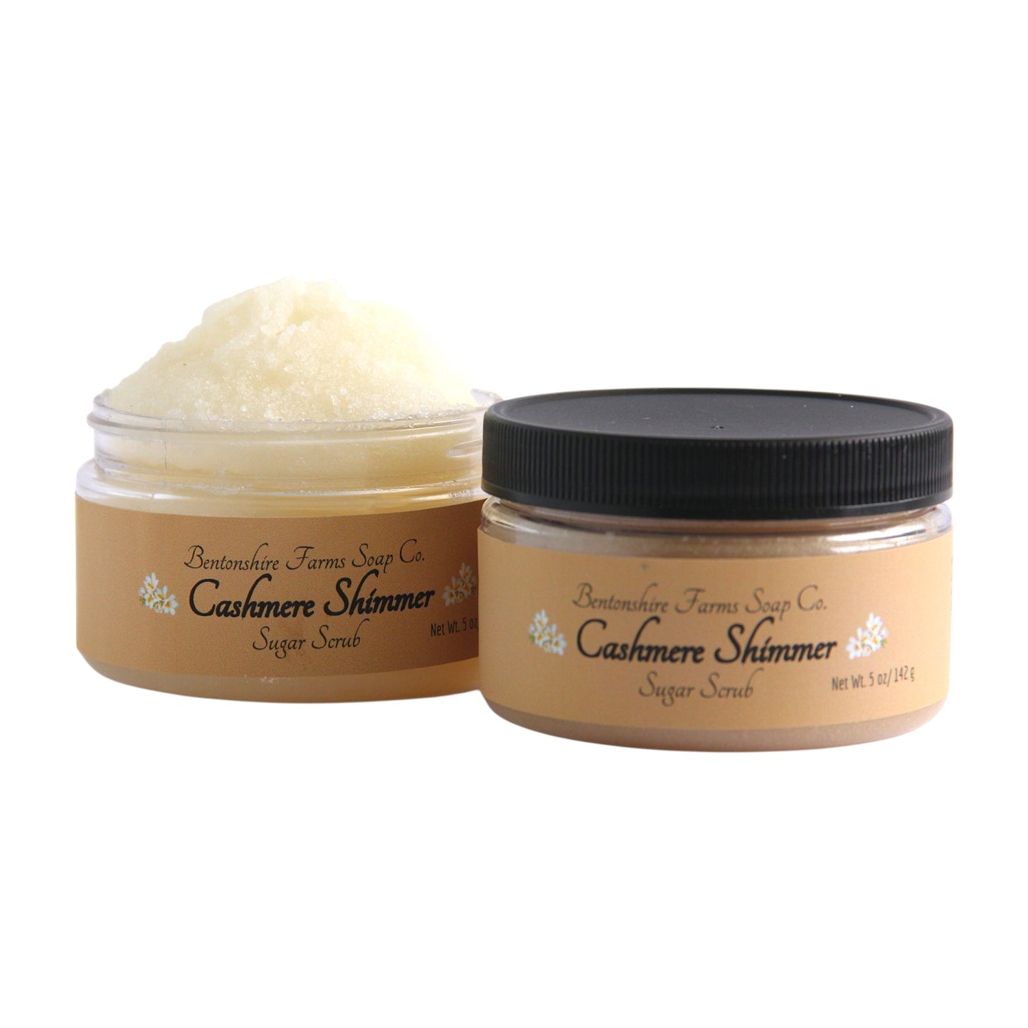 Cashmere Shimmer Sugar Scrub – Exfoliating Body Polish with Subtle Glow