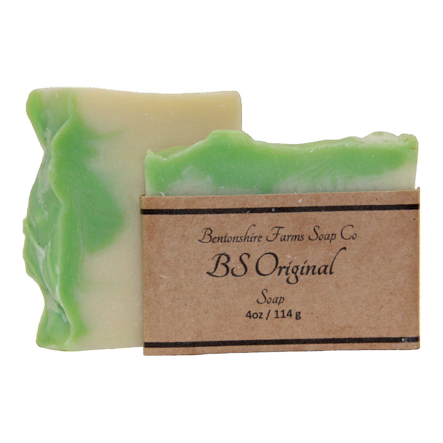 BS Original Vegan Soap – Earthy Bergamot & Oakmoss Bar for Men