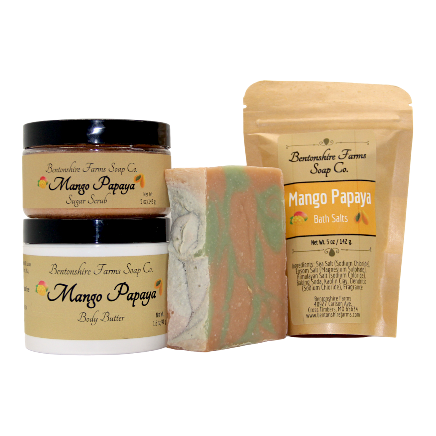 Mango Papaya Gift Set