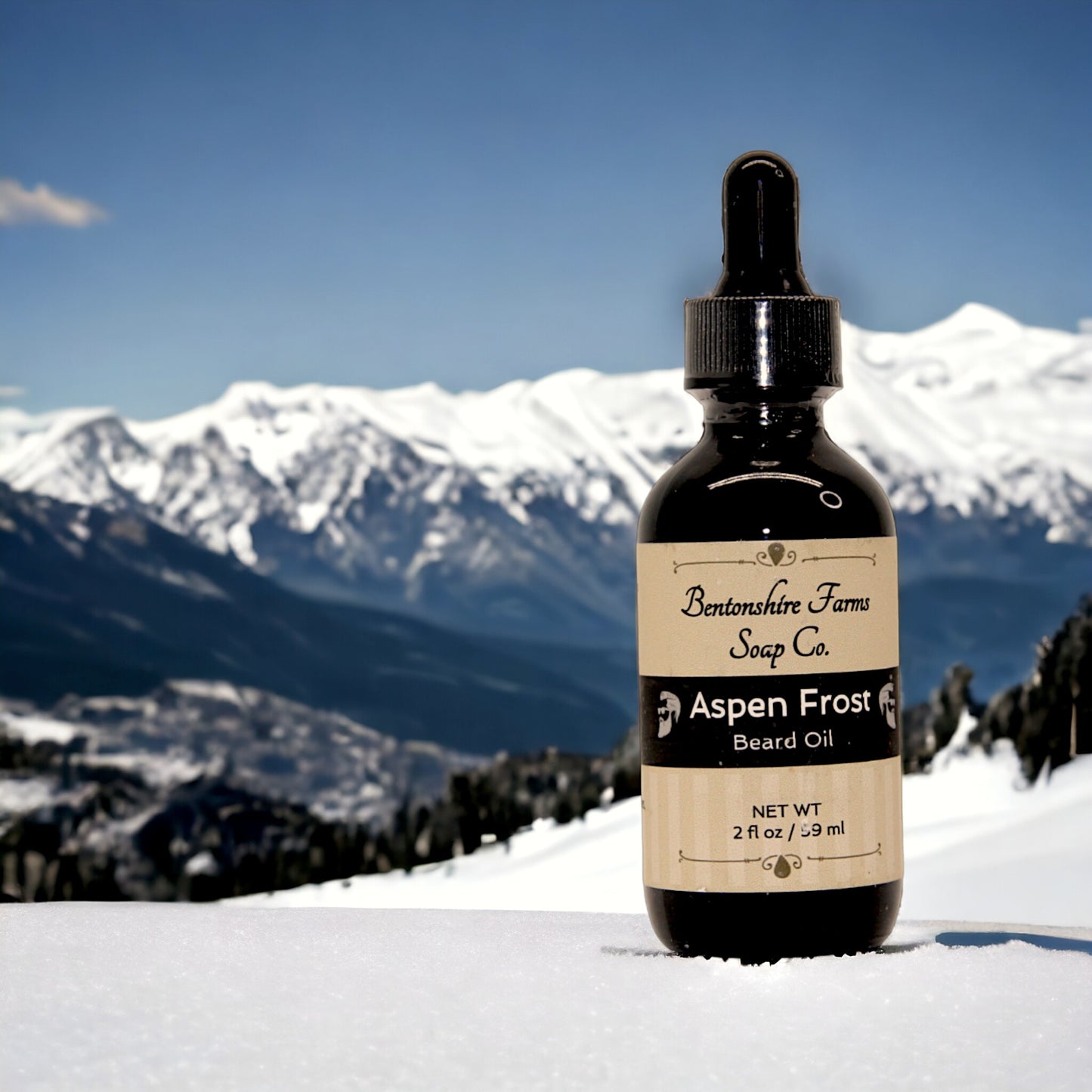 Aspen Frost Beard Oil – Softening Oil with Cool Woodsy Scent