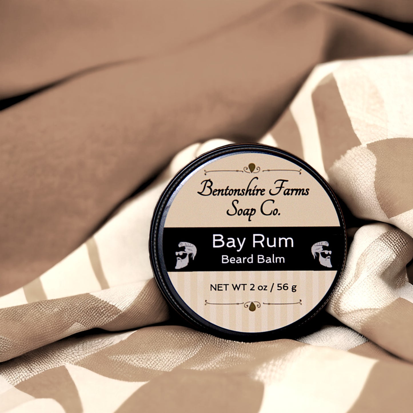 Bay Rum Beard Balm – Conditioning Balm with Classic Citrus & Spice Scent