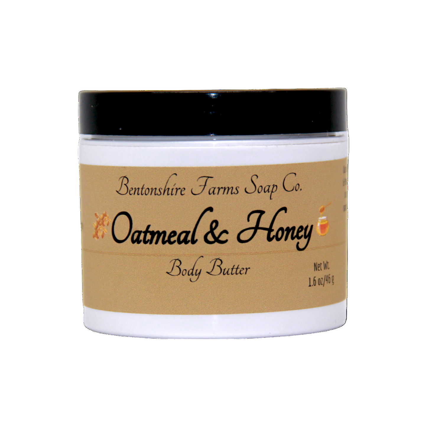 Oatmeal Honey Body Butter – Soft, Cozy Vegan Moisturizer for Dry Skin