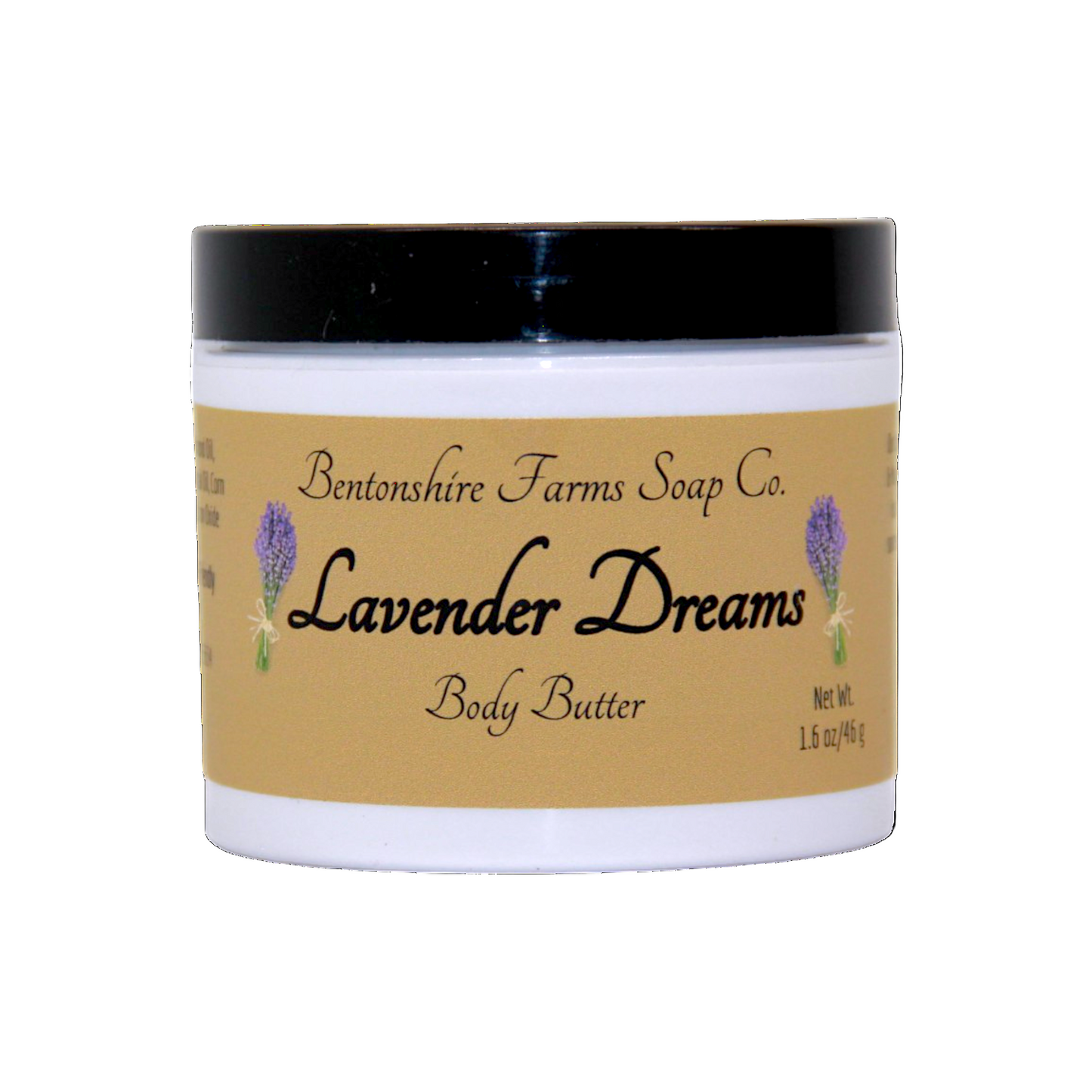 Lavender Dreams Body Butter – Rich Vegan Moisturizer with Lavender Essential Oil