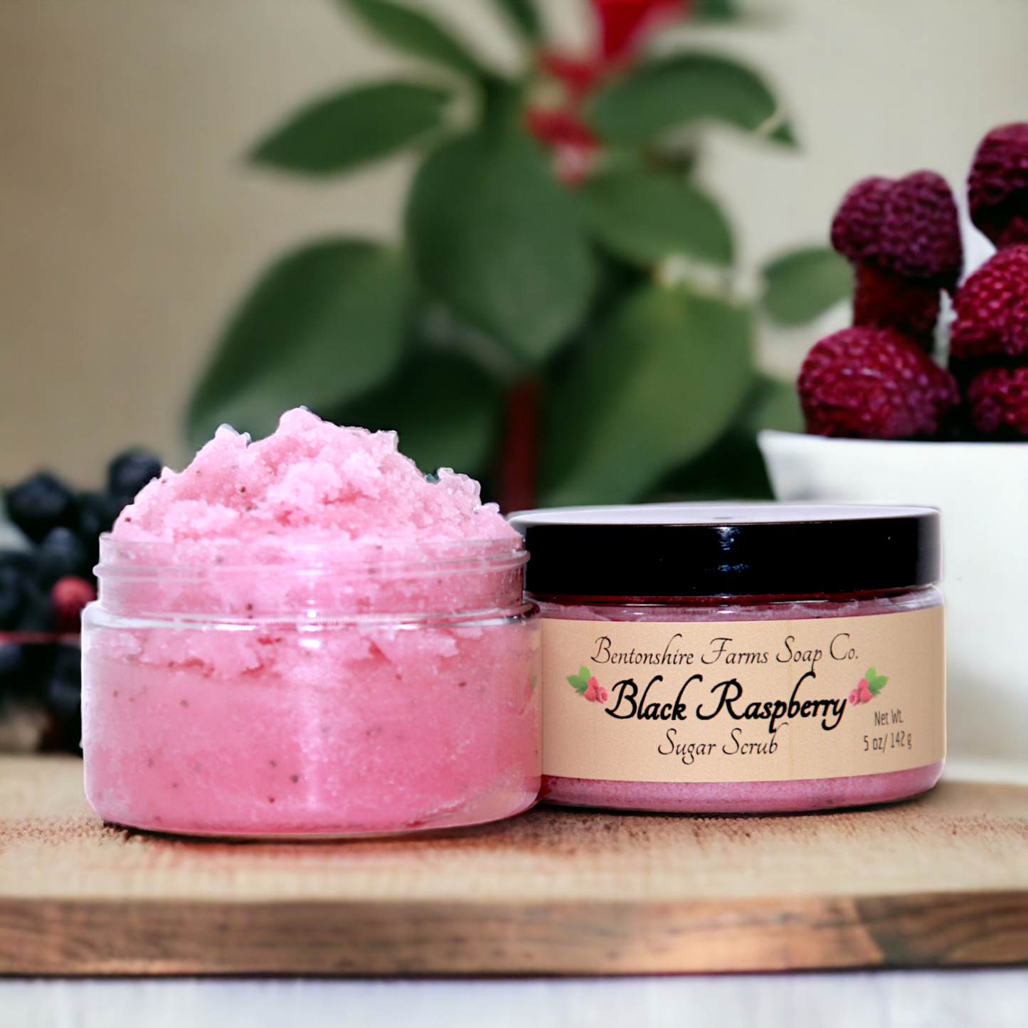 Black Raspberry Sugar Scrub