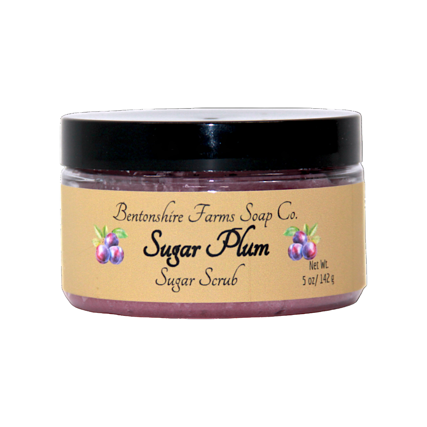 Sugar Plum Emulsified Sugar Scrub – Fruity & Festive Winter Exfoliant