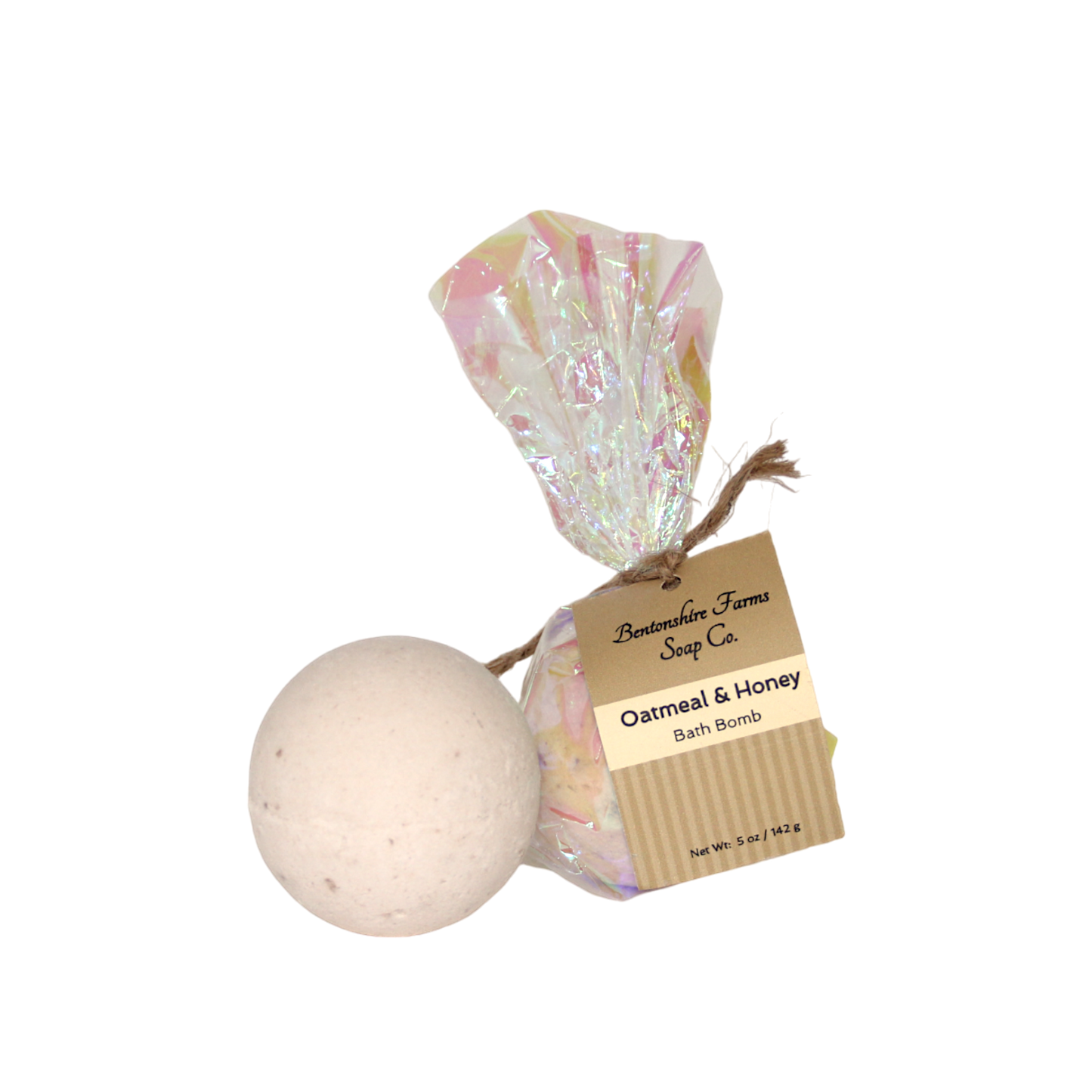 Oatmeal & Honey Bath Bomb