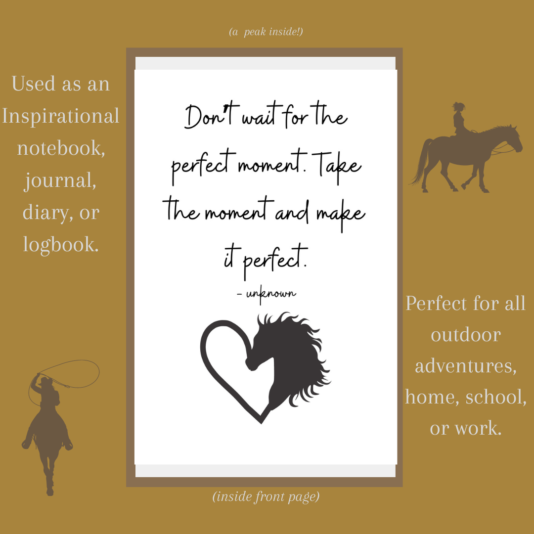 Sunset Horseback Journal