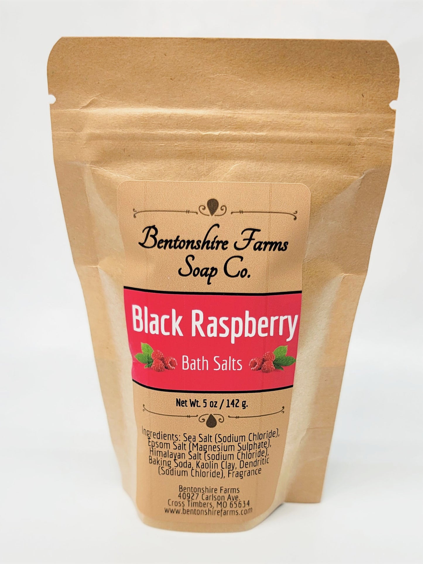 Black Raspberry Gift Set – Handmade Soap, Sugar Scrub, Body Butter & Bath Salt