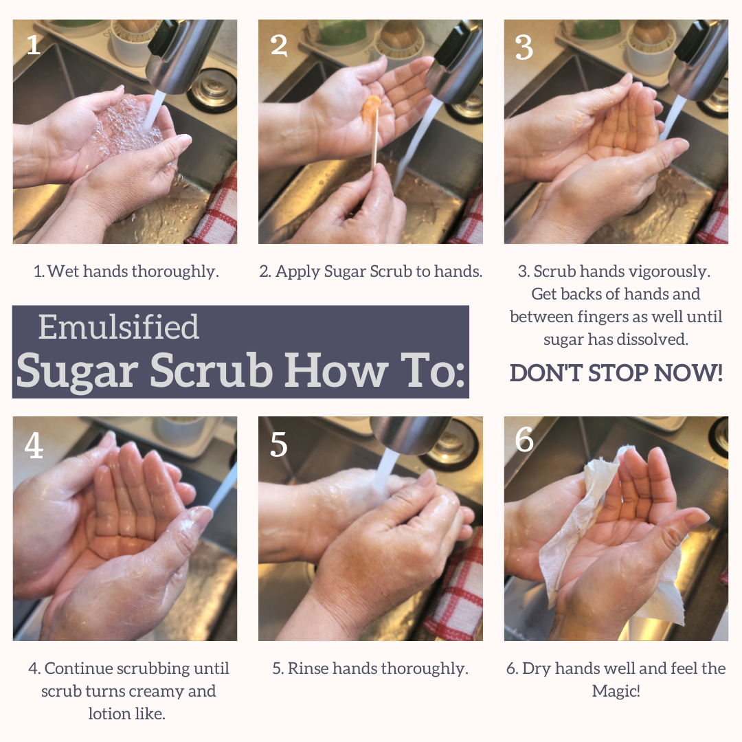 Simply Scrub – Unscented Emulsified Sugar Scrub for Sensitive Skin