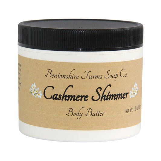 Cashmere Shimmer Body Butter – Soft Floral Moisturizer with a Radiant Glow