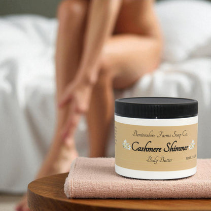 Cashmere Shimmer Body Butter – Soft Floral Moisturizer with a Radiant Glow