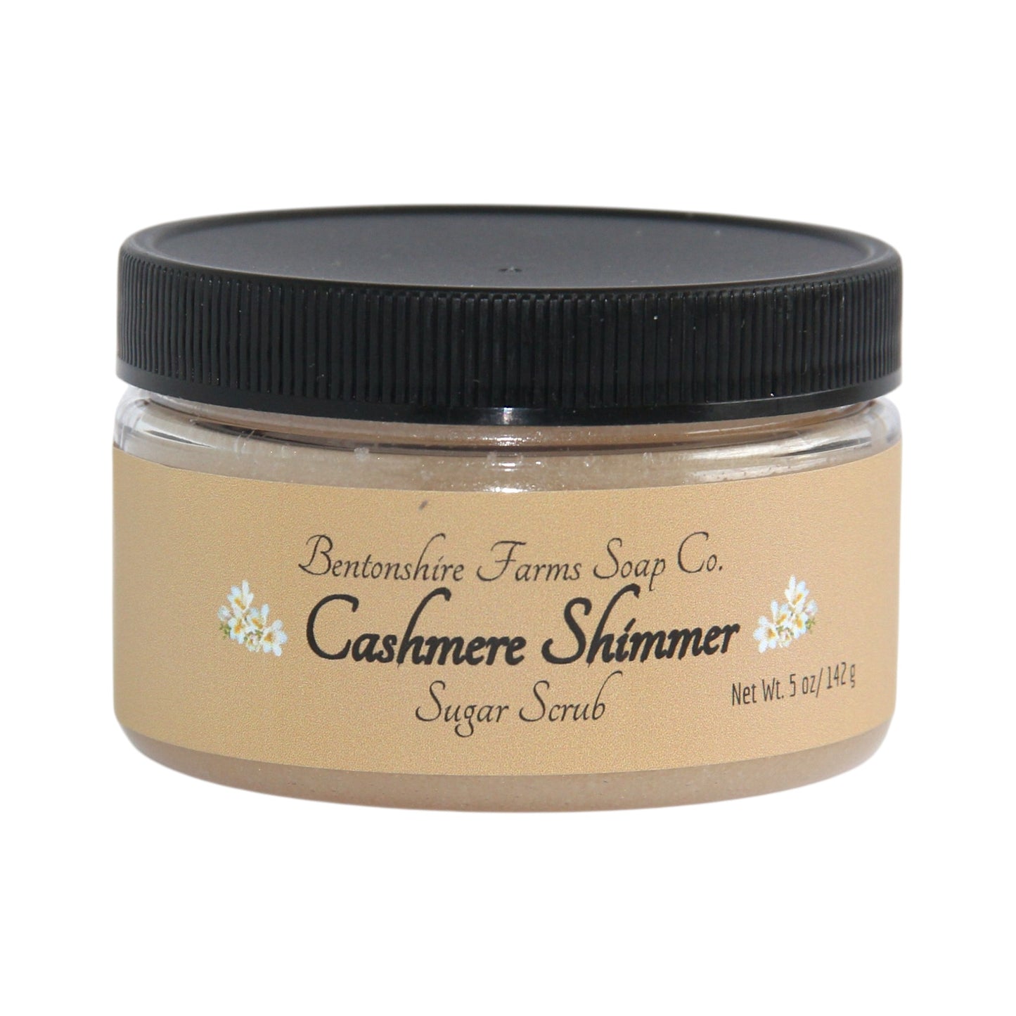 Cashmere Shimmer Sugar Scrub – Exfoliating Body Polish with Subtle Glow