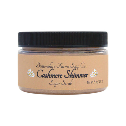 Cashmere Shimmer Sugar Scrub – Exfoliating Body Polish with Subtle Glow