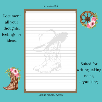 Cowgirl Boots Journal