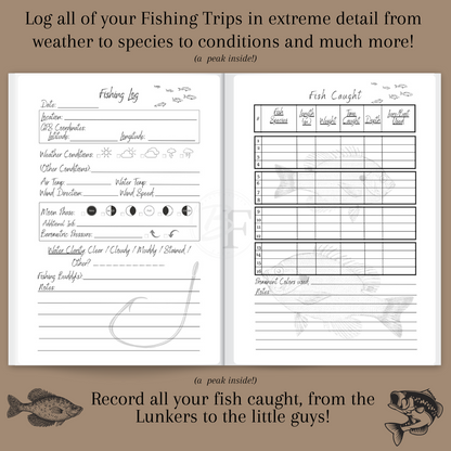 Fishing Log Book