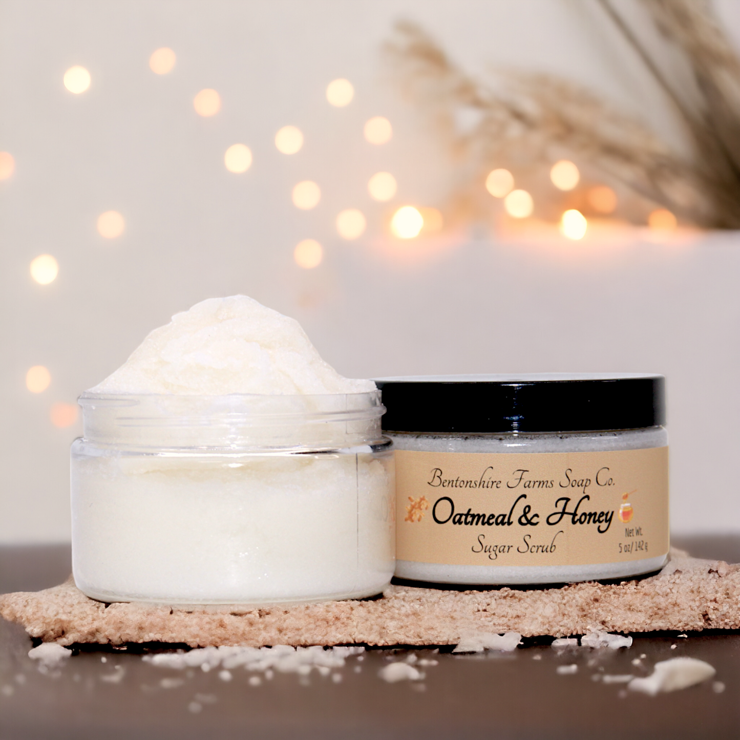 Oatmeal and Honey Sugar Scrub