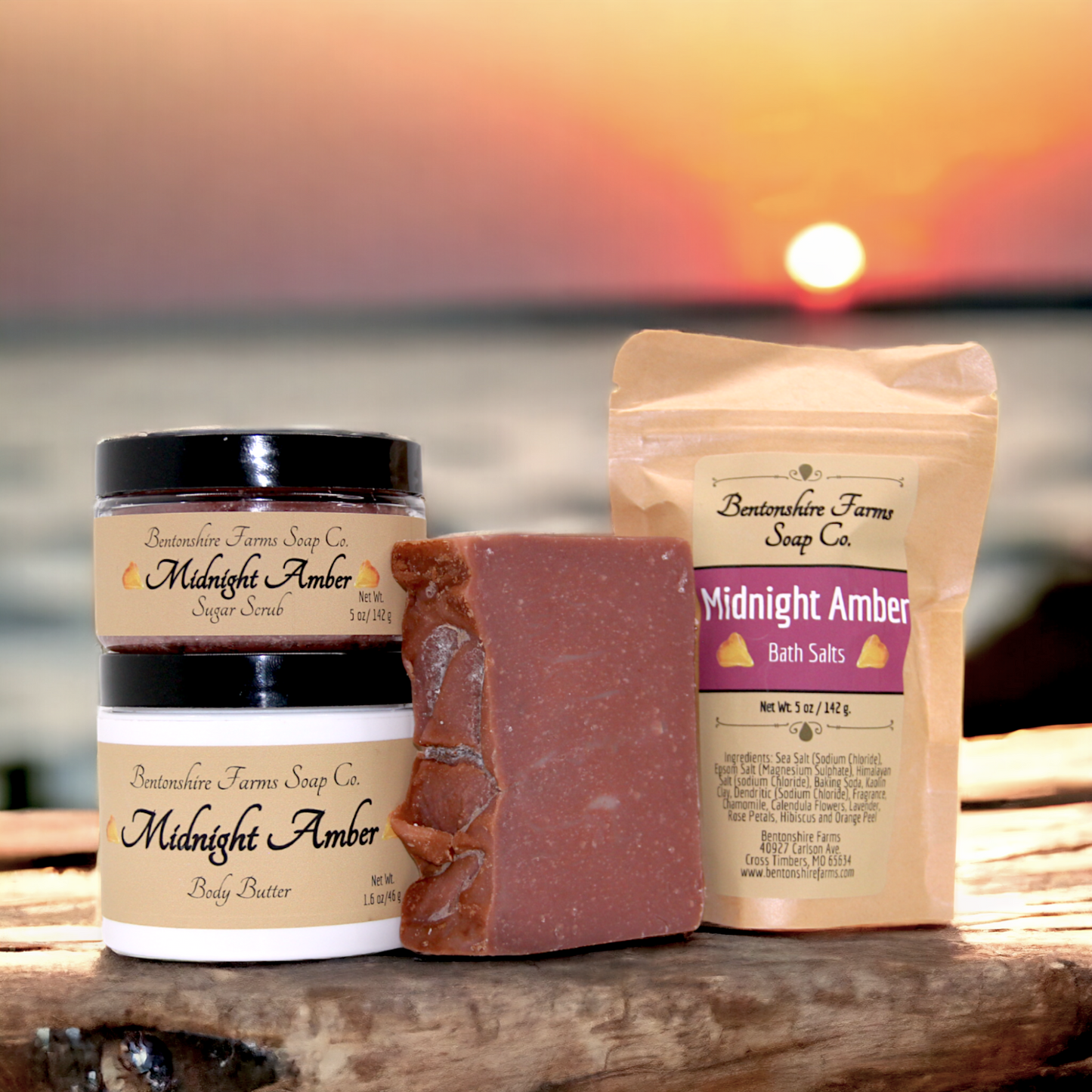 Midnight Amber Gift Set