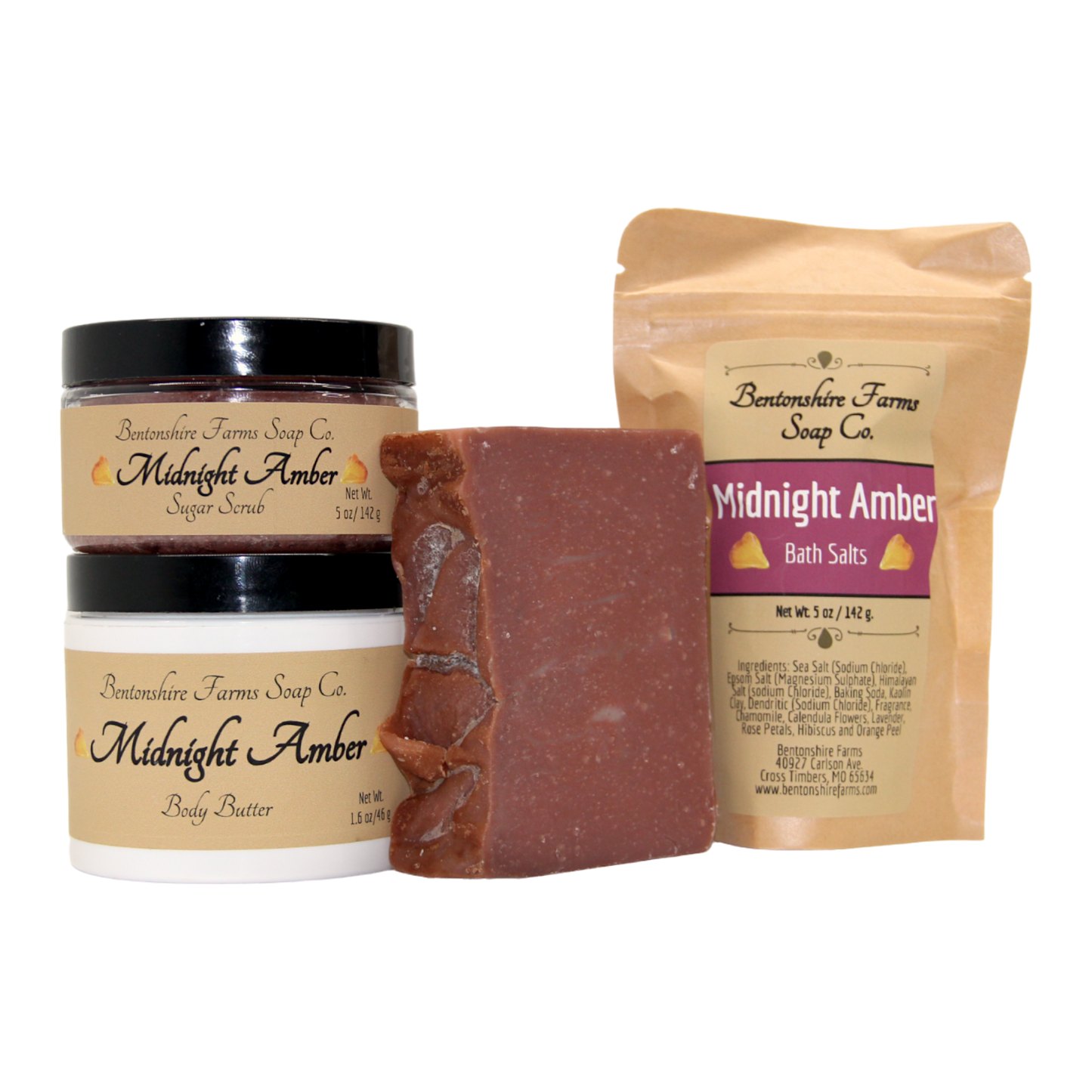 Midnight Amber Gift Set