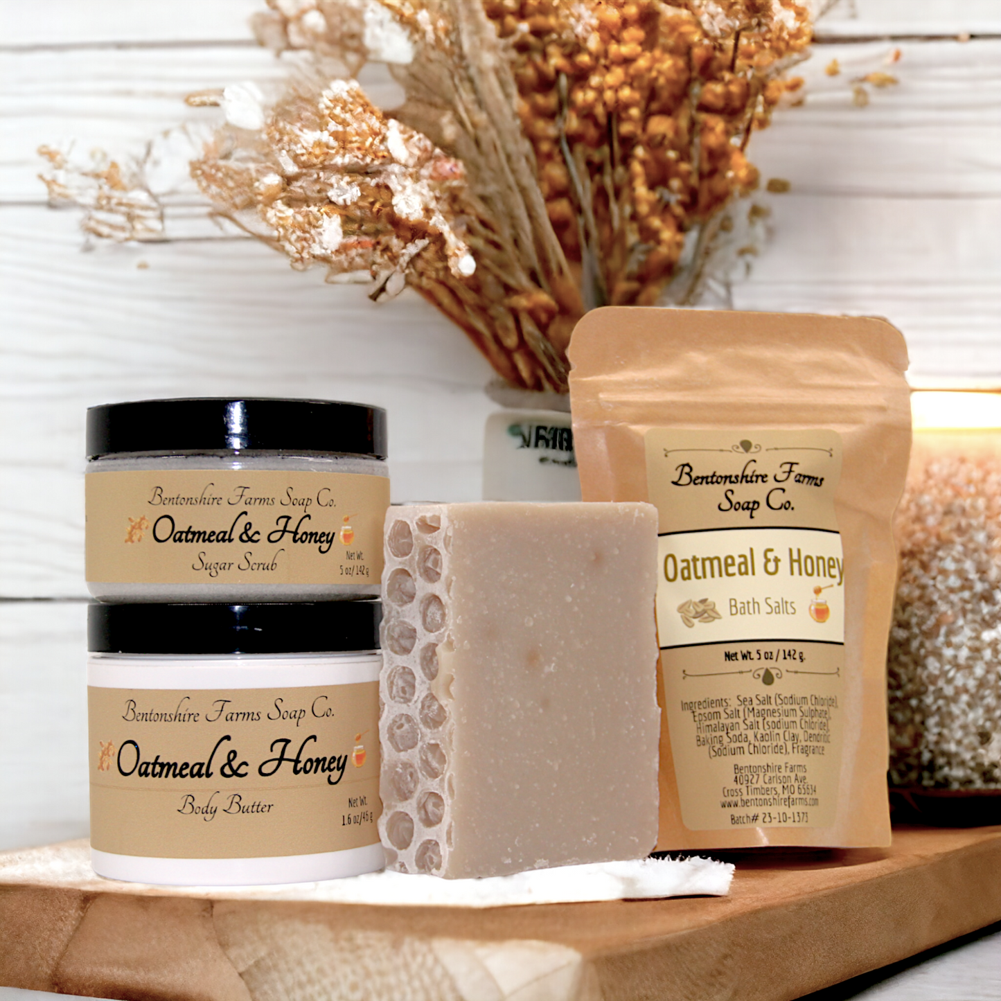 Oatmeal and Honey Gift Set