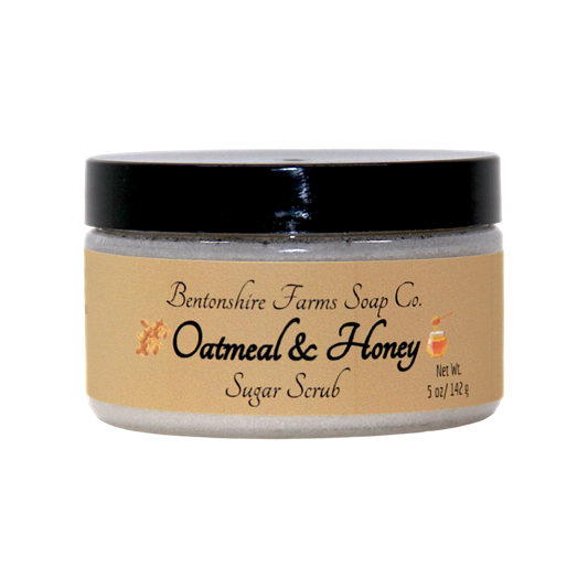 Oatmeal and Honey Sugar Scrub