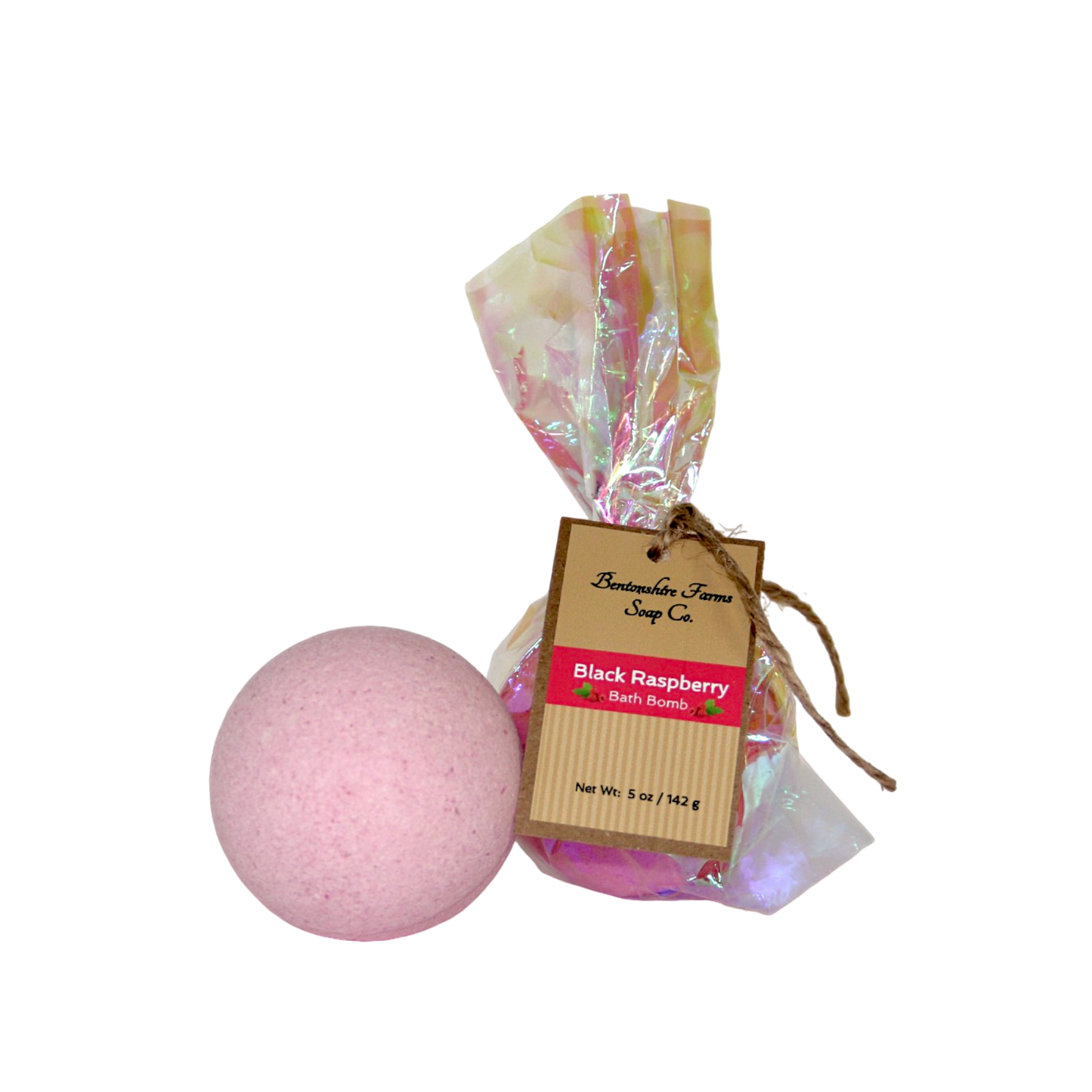 Black Raspberry Bath Bomb