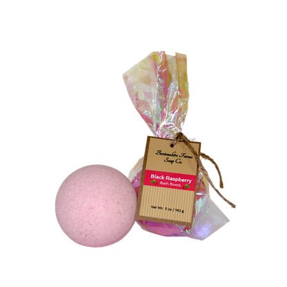 Black Raspberry Bath Bomb