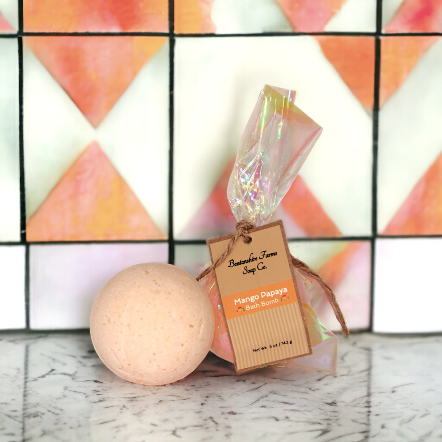 Mango Papaya Bath Bomb