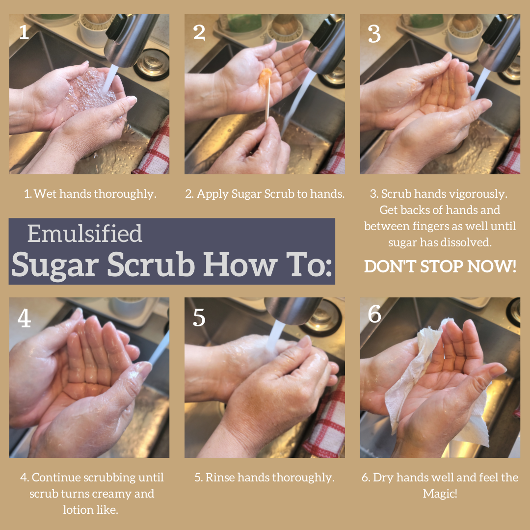 Oatmeal and Honey Sugar Scrub